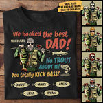 Custom Name Fishing Dad Gifts - Personalized Apparel