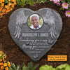 Remembering You Is Easy We Do It Every day - Personalized Memorial Stone, Human Grave Marker - Upload Image, Memorial Gift, Sympathy Gift