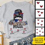 All American Mom - Gift For 4th Of July - Personalized Unisex T-Shirt