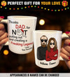 Thanks Dad For Creating A Freaking Legend - Personalized Mug