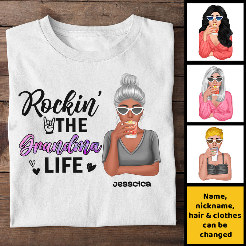 Rockin' The Life - Personalized Unisex T-Shirt