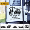 Making Memories - Camping Personalized Custom RV Decal - Gift For Camping Lovers