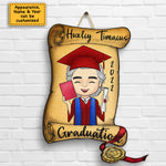 Congrats Grad 2022 - Personalized Shaped Wood Sign - Graduation Gift