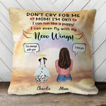 Custom Pet Memorial Gifts for Mom - Personalized Pillow