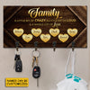 Family, A Whole Lot Of Love - Personalized Key Hanger, Key Holder - Gift For Family