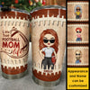 Livin' That Football Mom Life - Gift For Mom, Personalized Tumbler