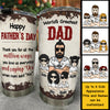 Thanks For All The Million Ways - Personalized Tumbler - Gift For Dad, Gift For Father's Day