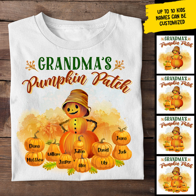 Nana Pumpkin - Personalized Unisex T-Shirt