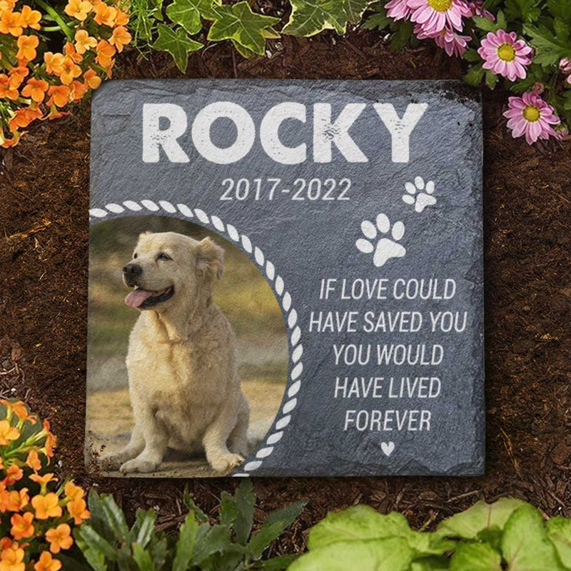 You Would Have Lived Forever - Personalized Memorial Stone - Upload Image, Memorial Gift, Sympathy Gift