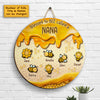 Blessed To Bee Called A Nana - Personalized Shaped Wood Sign - Gift For Grandma, Grandparents