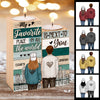 My Favorite Place Is Next To You - Gift For Couples - Personalized Candle Holder