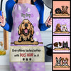 Everything Tastes Better With Dog Hair - Funny Personalized Dog Apron