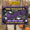 The Family Broom Co. - Personalized Metal Sign