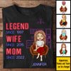 Legend Wife & Mom Since - Gift For Mom - Personalized Unisex T-Shirt, Hoodie