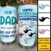 We Love Dad Everyday - Personalized Tumbler - Gift For Dad, Gift For Father's Day