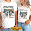 Hold Your Hand At 80 & Say Baby Let’s Go Camping - Personalized Unisex T-shirt, Hoodie, Sweatshirt - Gift For Couple, Husband Wife, Anniversary, Engagement, Wedding, Marriage, Camping Gift