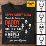 Thanks For Being Our Daddy - Personalized Unisex T-Shirt, Hoodie - Gift For Dad, Gift For Father's Day
