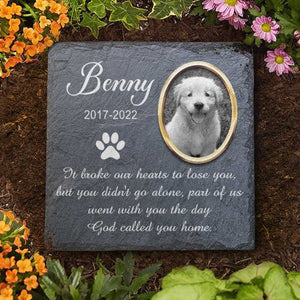 Cemetery Decorations for Grave, Pet Loss Gifts, Dog Memorial Gifts for Loss of Dog, Dog Memorial Stone, Pet Memorial Gifts, Pet Memorial Stones, Cat Memorial Gifts, Gifts for Cat Lovers