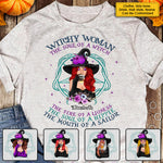 Custom Name Witchy Woman Gifts for Women - Personalized Apparel
