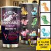 This Awesome Dad Belongs To  - Gift for Dad - Personalized Tumbler