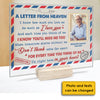 I Know You'll Miss Me Too - Personalized Acrylic Plaque - Upload Image, Memorial Gift, Sympathy Gift