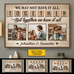 Loved You Then, Love You Still, Always Have, Always Will - Upload Image, Gift For Couples, Husband Wife - Personalized Horizontal Poster