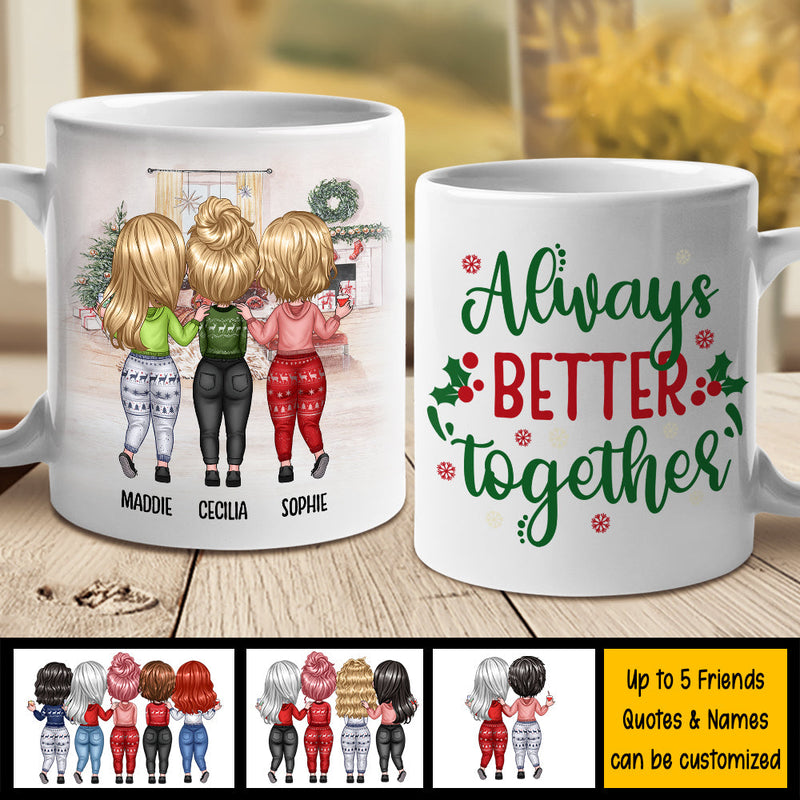 There Is No Greater Gift Than Friendship - Personalized Mug