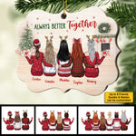 Custom Soul Sister Christmas Gifts for Friends - Personalized Ornament