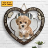 Forever In My Heart, Pet Paw - Upload Image, Personalized Shaped Wood Sign