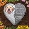 Sweet Memories Of Your Linger On - Personalized Memorial Stone, Pet Grave Marker - Upload Image, Memorial Gift, Sympathy Gift