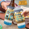 Travel Partners For Life - Personalized Can Cooler - Gift For Couples, Husband Wife