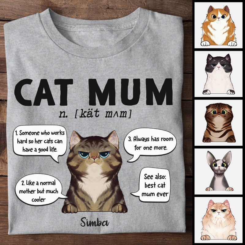 Cat Mum Best Cat Mum Ever - Gift For Cat Mum, Personalized Unisex T-shirt, Hoodie