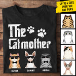 The Cat Father - Gift For Cat Dad, Cat Mom - Personalized Unisex T-Shirt, Hoodie