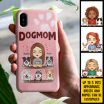 All My Kids Have Paws - Gift For Dog Mom, Cat Mom - Personalized Phone Case