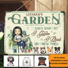 I Garden & I Know Things - Personalized Metal Sign - Gift For Gardening Lovers