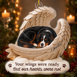 Custom Photo Acrylic Ornament - Personalized Pet Christmas Memorial Sympathy Gifts For Dogs, Cats - My Best Friend Forever Always