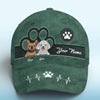 Keep Calm And Love Dogs Green - Dog & Cat Personalized Custom Hat, All Over Print Classic Cap - New Arrival, Gift For Pet Owners, Pet Lovers