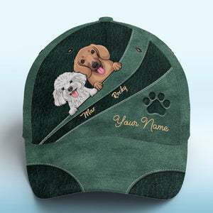 My Beloved Fur Baby Green - Dog & Cat Personalized Custom Hat, All Over Print Classic Cap - New Arrival, Gift For Pet Owners, Pet Lovers