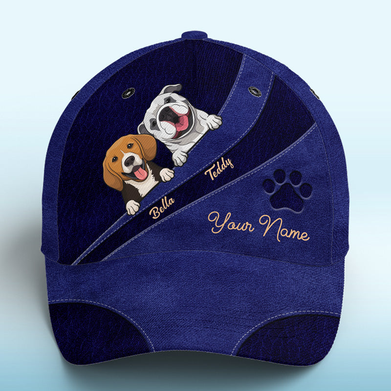 My Beloved Fur Baby Navy - Dog & Cat Personalized Custom Hat, All Over Print Classic Cap - New Arrival, Gift For Pet Owners, Pet Lovers