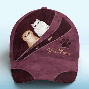 My Beloved Fur Baby Pink - Dog & Cat Personalized Custom Hat, All Over Print Classic Cap - New Arrival, Gift For Pet Owners, Pet Lovers