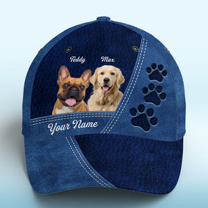 Custom Photo You Are My Beloved Pets Blue - Dog & Cat Personalized Custom Hat, All Over Print Classic Cap - New Arrival, Gift For Pet Owners, Pet Lovers