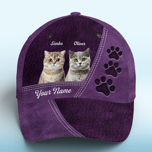 Custom Photo You Are My Beloved Pets Purple - Dog & Cat Personalized Custom Hat, All Over Print Classic Cap - New Arrival, Gift For Pet Owners, Pet Lovers