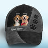 Custom Photo You Are My Beloved Pets Gray - Dog & Cat Personalized Custom Hat, All Over Print Classic Cap - New Arrival, Gift For Pet Owners, Pet Lovers