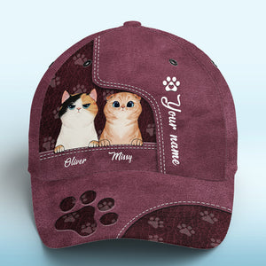 Our Little Paw Angels Pink - Dog & Cat Personalized Custom Hat, All Over Print Classic Cap - New Arrival, Gift For Pet Owners, Pet Lovers