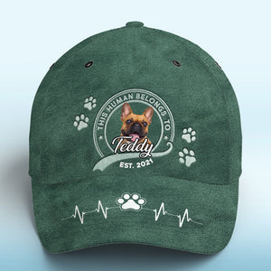 The Best Therapist Has Fur And Four Legs Green - Dog Personalized Custom Hat, All Over Print Classic Cap - New Arrival, Gift For Pet Owners, Pet Lovers