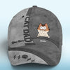 Keep Calm And Love Cats Black - Cat Personalized Custom Hat, All Over Print Classic Cap - New Arrival, Gift For Pet Owners, Pet Lovers