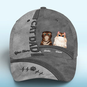 Life Is Better With Dogs Gray - Dog Personalized Custom Hat, All Over Print Classic Cap - New Arrival, Gift For Pet Owners, Pet Lovers