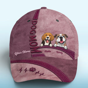 Happiness Is A Warm Puppy Pink - Dog Personalized Custom Hat, All Over Print Classic Cap - New Arrival, Gift For Pet Owners, Pet Lovers
