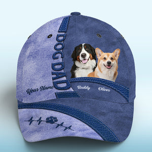 Custom Photo Life Is Better With Fur Baby Blue - Dog & Cat Personalized Custom Hat, All Over Print Classic Cap - New Arrival, Gift For Pet Owners, Pet Lovers