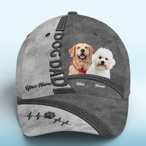 Custom Photo Life Is Better With Fur Baby Gray - Dog & Cat Personalized Custom Hat, All Over Print Classic Cap - New Arrival, Gift For Pet Owners, Pet Lovers